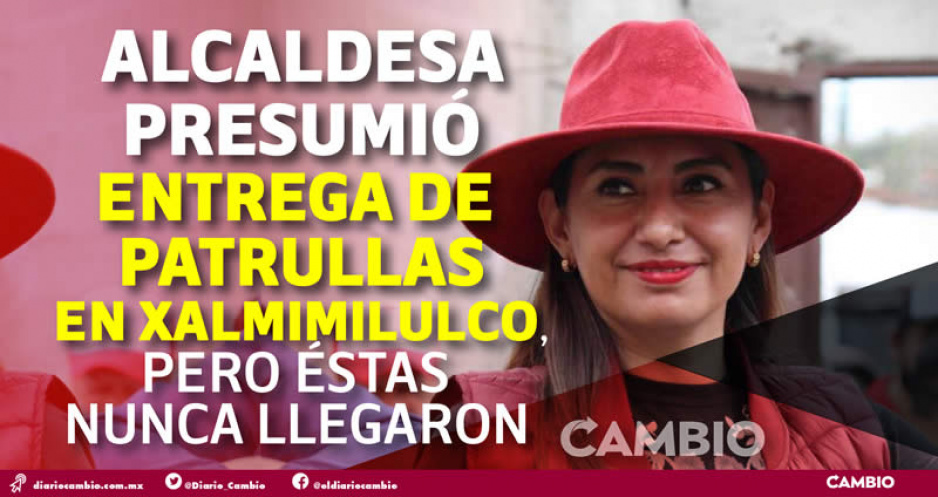 Angélica Alvarado abandona a Xalmimilulco: esta junta auxiliar no cuenta con patrullas