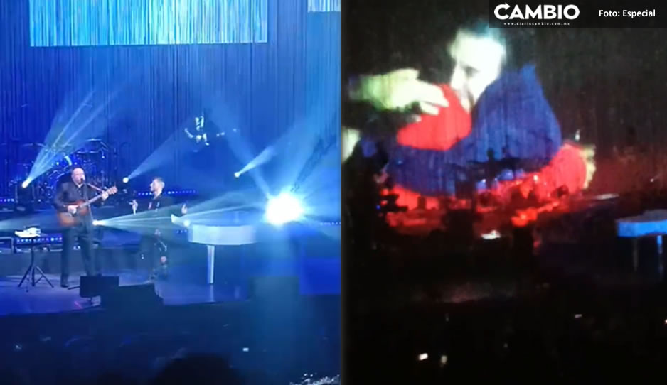 ¡Dijo que sí! Pide matrimonio a su novia en concierto de Sin Bandera en Puebla (VIDEO)