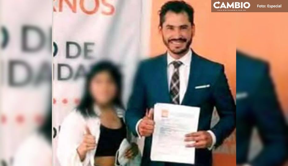 Por estas FOTOS besando a su hijita está preso el pedófilo de Texmelucan