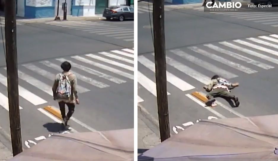 Ciclopista de la muerte ya es zona turística; poblanos se toman fotografías para viralizarlas (VIDEO)