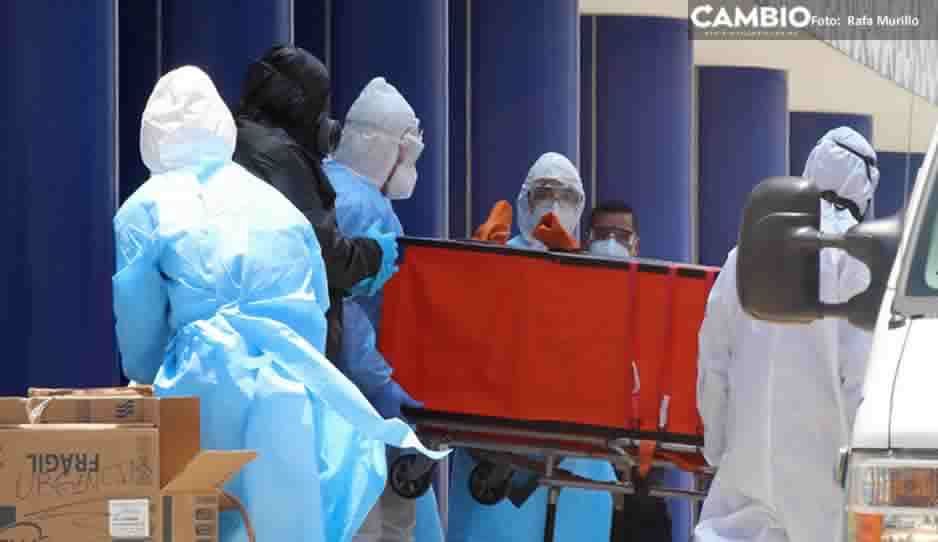 Puebla tiene 962 hospitalizados por COVID; fin de semana deja 104 muertos y mil 374 contagios