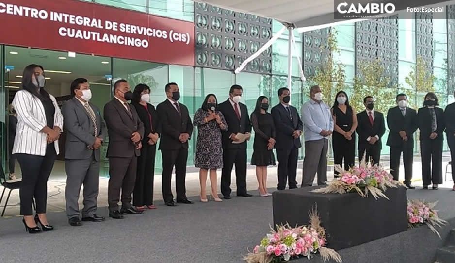 Lupita Daniel inaugura el CIS municipal de Cuautlancingo