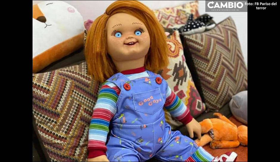 FOTOS: Poblano enloquece con fábrica de Chucky, el muñeco diabólico ¡corre por el tuyo!