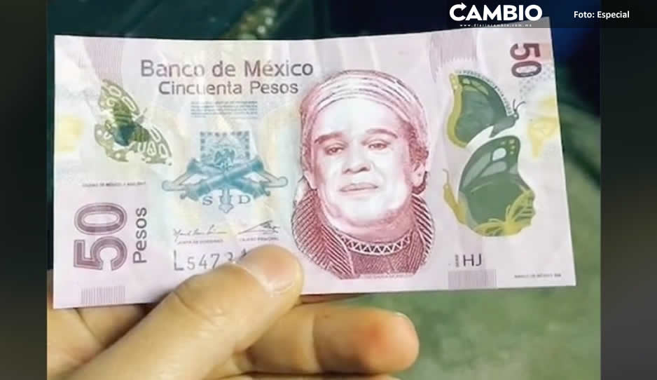 ¡Cuidado! Banxico advierte la circulación de billetes de 50 pesos con la cara de Juan Gabriel