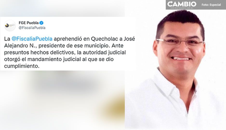 FGE confirma la detención del edil de Quecholac y hermano de &quot;El Toñin&quot;