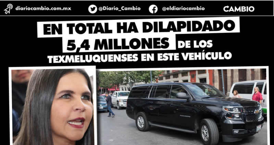 Norma Layón gasta 1.6 millones en refacciones para su suburban blindada