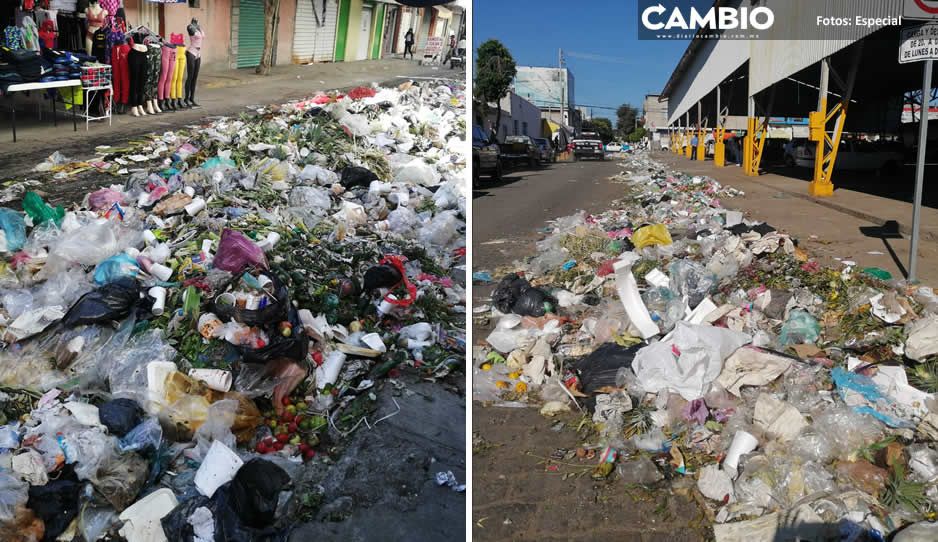 Tehuacán suma 72 horas bajo toneladas de basura (VIDEO)