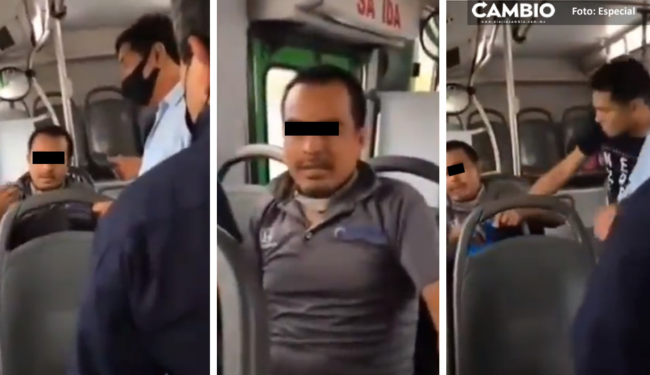 VIDEO FUERTE: Joven le da golpiza a un acosador que estaba molestando a una mujer en Nuevo León