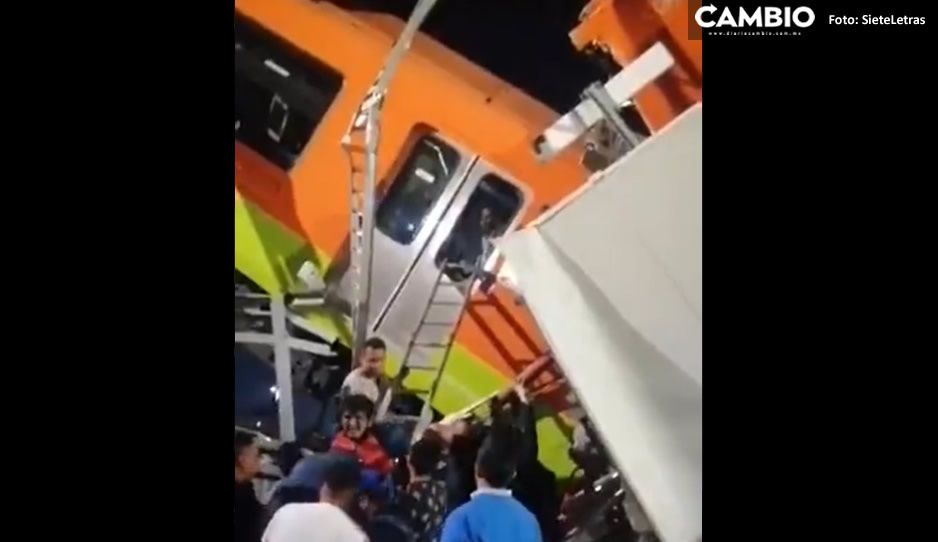 VIDEO: Así rescatan a las víctimas atrapadas en el metro de la CDMX