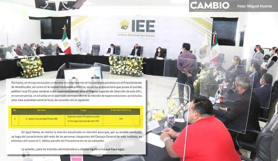 PSI quita a Ricardo Giorge como su representante ante el IEE por tripletear sueldos: sólo dobleteará
