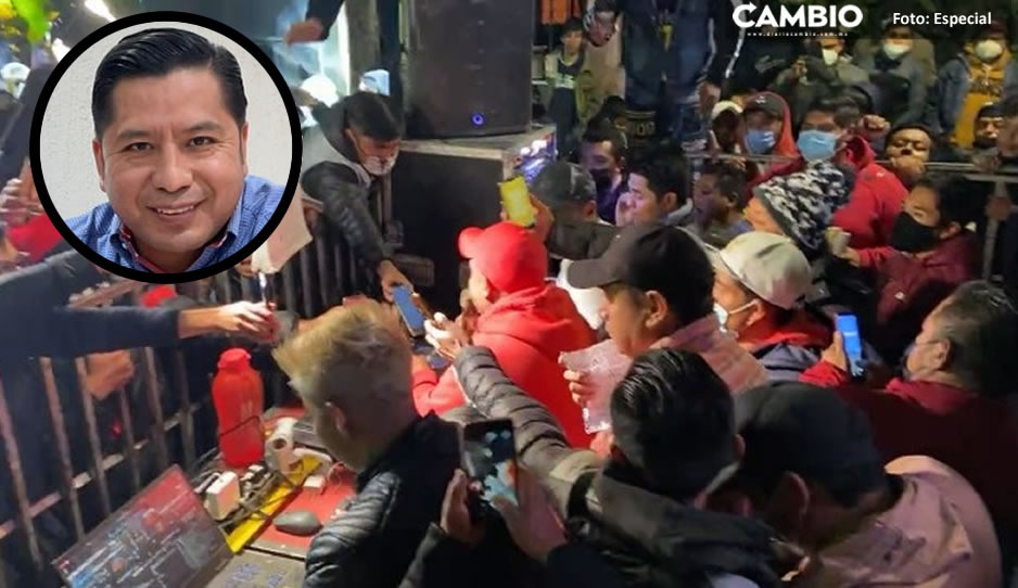 En medio de la cuarta ola Filomeno Sarmiento autoriza bailongo de Fania 97 en Cuautlancingo 