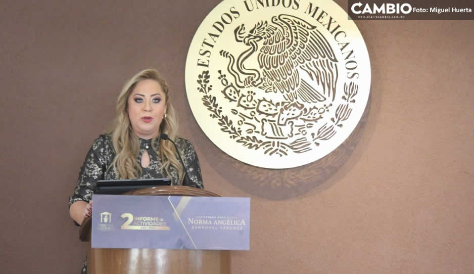 Norma Angélica presenta su último informe como presidenta del TEEP (VIDEO)