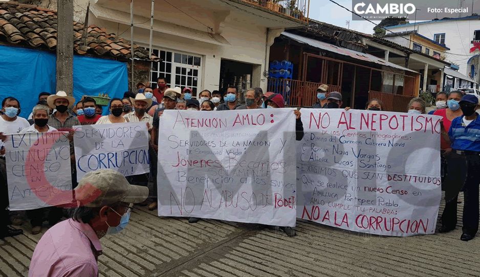 Habitantes de la Sierra Norte alistan protesta durante visita de AMLO a Puebla