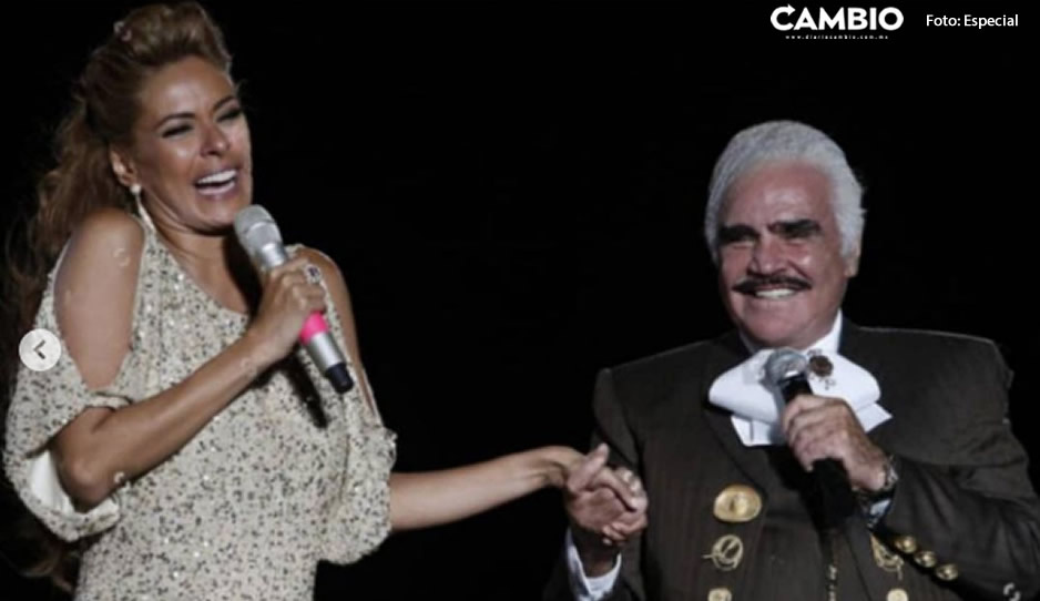 VIDEO: El día que Vicente Fernández le cantó a Galilea Montijo como regalo de cumpleaños