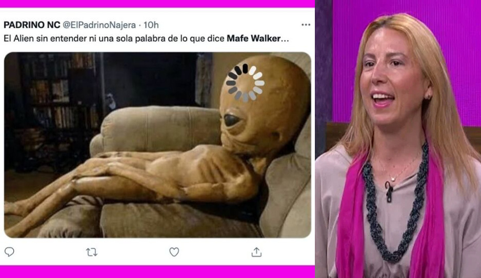 Desatan MEMIZA contra Mafe Walker por hablar el idioma extraterrestre