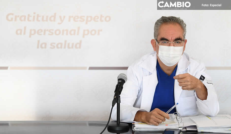 Con todo y el descenso en la curva de contagios, Puebla registró 487 nuevos casos y 5 muertes (VIDEOS)
