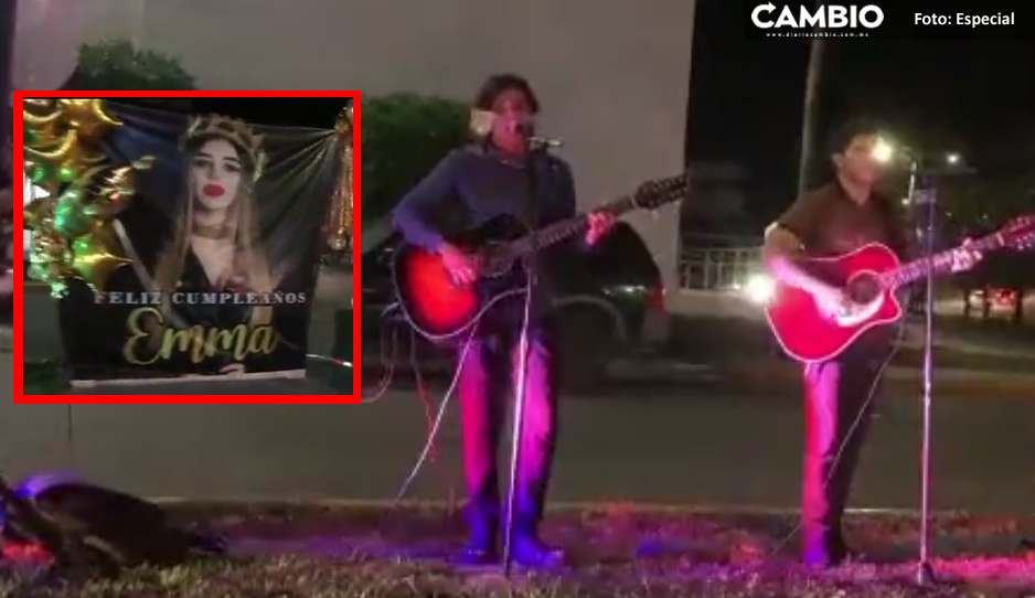 Al ritmo de banda, globos y mantas celebran el cumpleaños de Emma Coronel en Sinaloa (VIDEO)