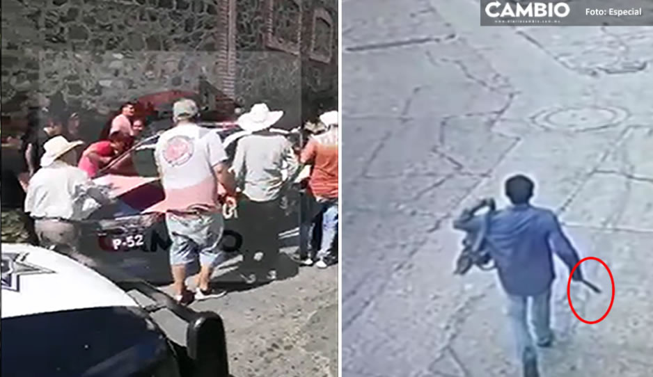 Capturan a joven que “macheteó” a vecinos en medio de trifulca, en Atlixco (VIDEO)