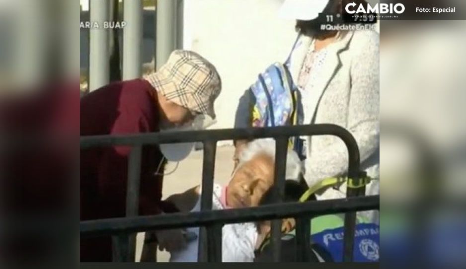 Quería vacuna y se murió por infarto: fallece la abuelita que hacía fila en CU