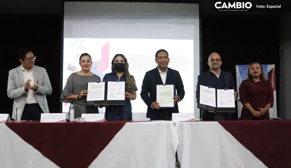 ITAIPUE y Gobierno Municipal de Tepeaca llevan a cabo firma de colaboración