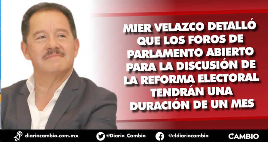 Parlamento Abierto de la Reforma Electoral durará un mes, arranca el 26 de julio: Nacho Mier