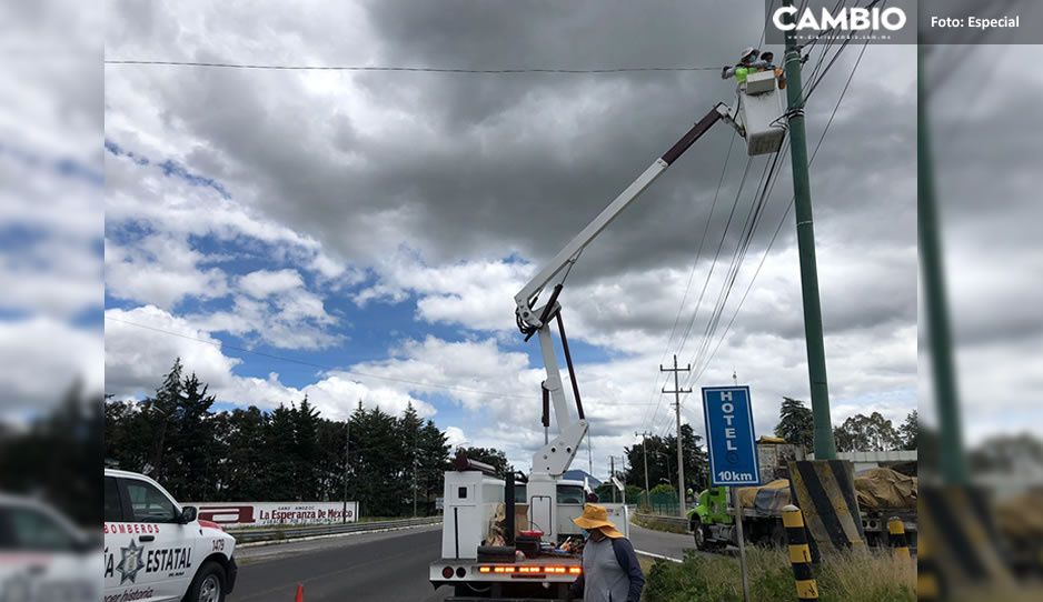Amozoc implementa jornadas Iluminemos tu Colonia para garantizar servicio de alumbrado público
