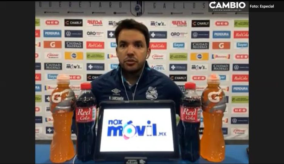 Puebla dio su peor partido, dice Larcamón tras empate ante Querétaro (VIDEO)