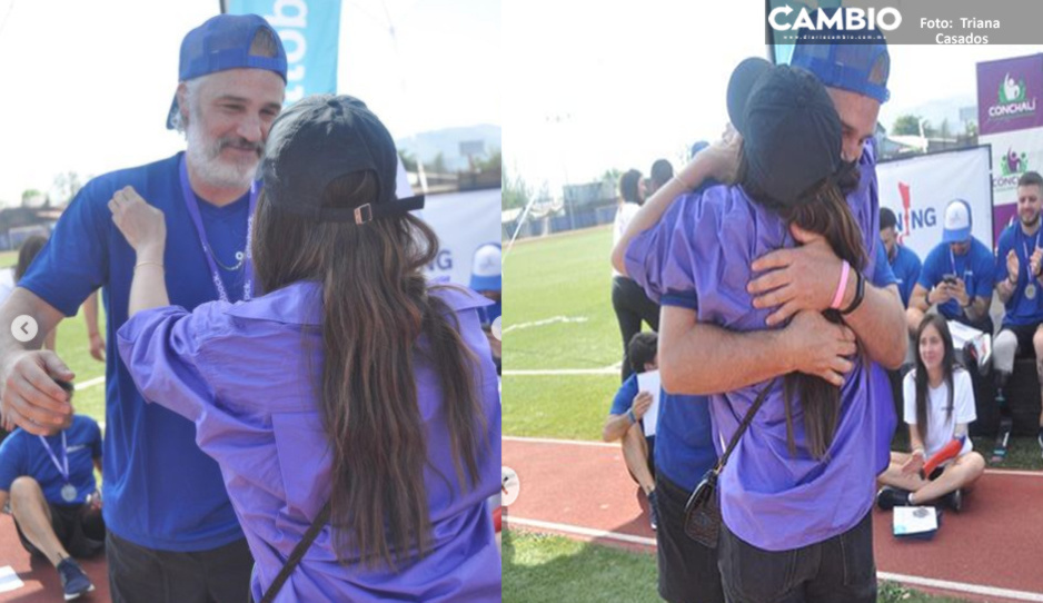 ¡Nada lo detiene! Juan Pablo Medina superó la trombosis y ahora participa en carrera (VIDEO)