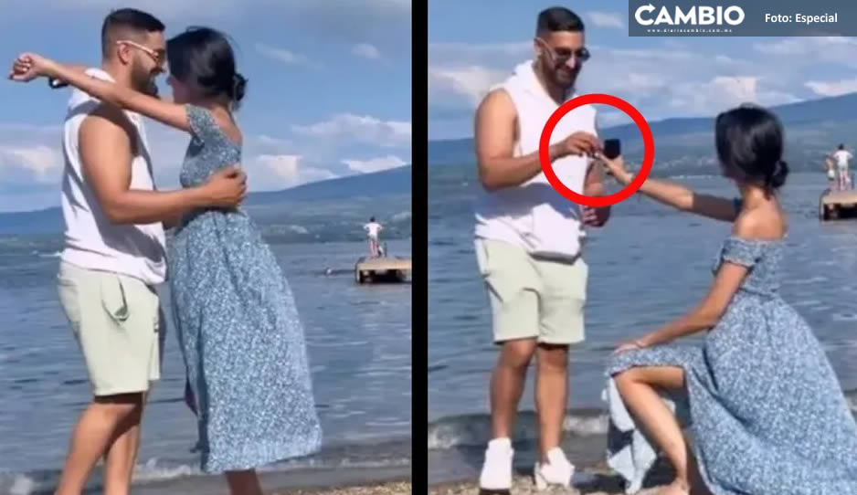 ¡No te respetas! Mujer pide matrimonio a su novio y la atacan con comentarios machistas (VIDEO)