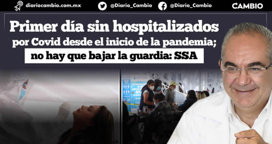 Puebla registra su primer día sin pacientes hospitalizados por Covid desde marzo de 2020 (VIDEO)