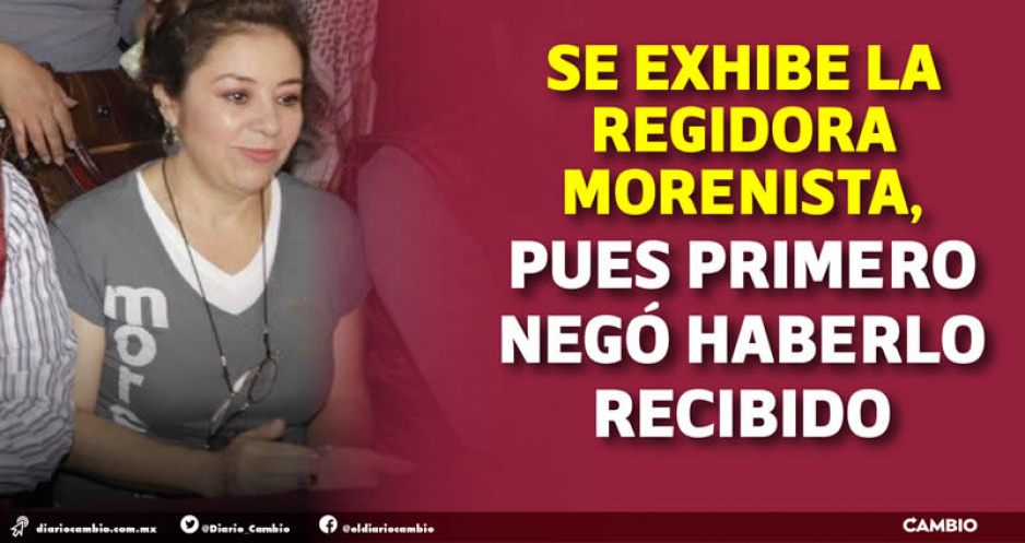 Oficio de Xochimehuacan fue entregado a Ariza Salvatori: regidora lo incrimina (VIDEO)