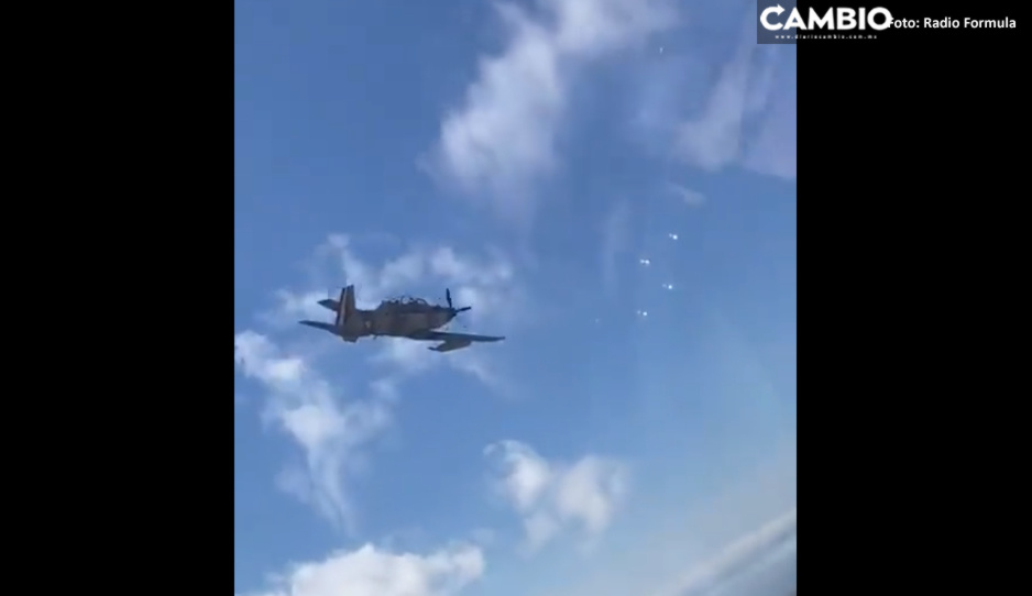 Desde aviones de combate cazan a capos en Sonora (VIDEO)