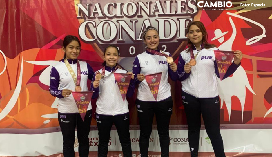 Atletas de la BUAP ganan medallas de plata y bronce en los Juegos Nacionales de la Conade 2022