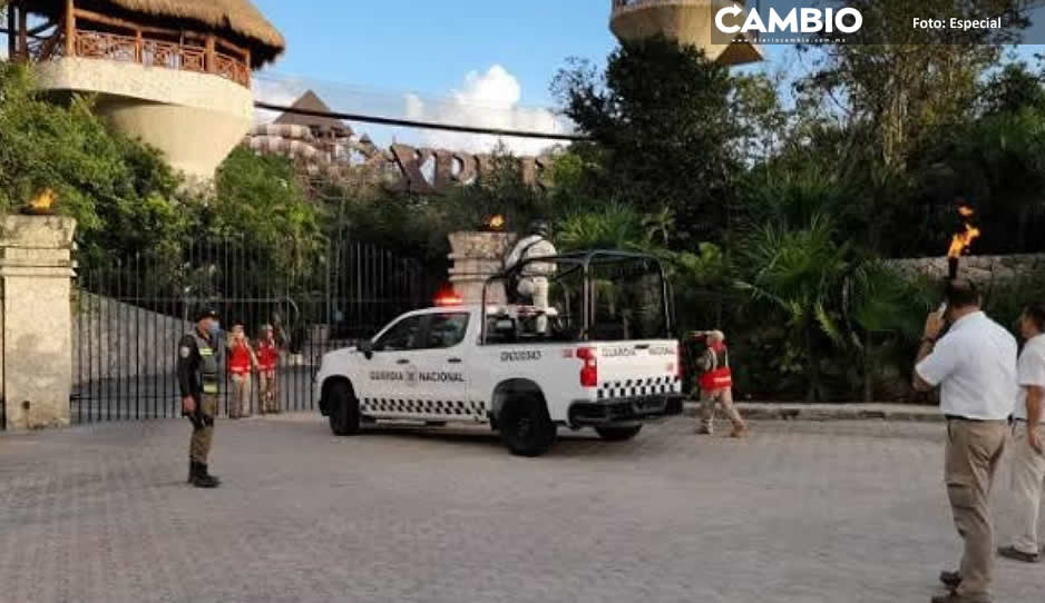 VIDEO: Balacera en parque temático Xplor, en Playa del Carmen; hay dos heridos