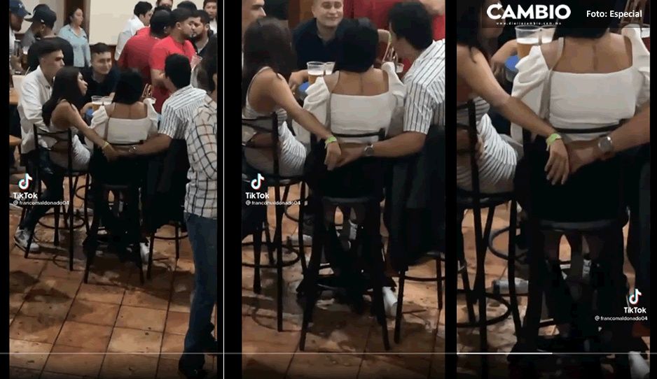 Pareja de infieles es captada en video en TikTok y se hace viral