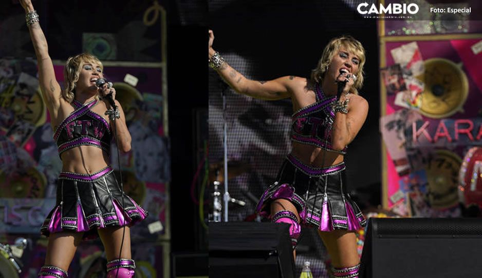 ¡Brillando como siempre! Miley Cyrus y los looks que usó en el  Super Bowl