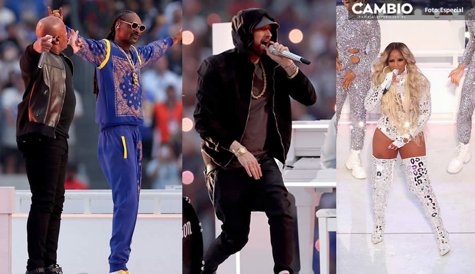 El rap se apodera del medio tiempo del Super Bowl LVI (VIDEO)