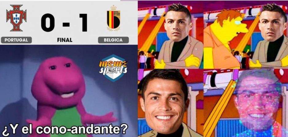 ¡Madre mía, Cristiano Penaldo! Inundan de MEMES tras eliminación de Portugal y el Bicho