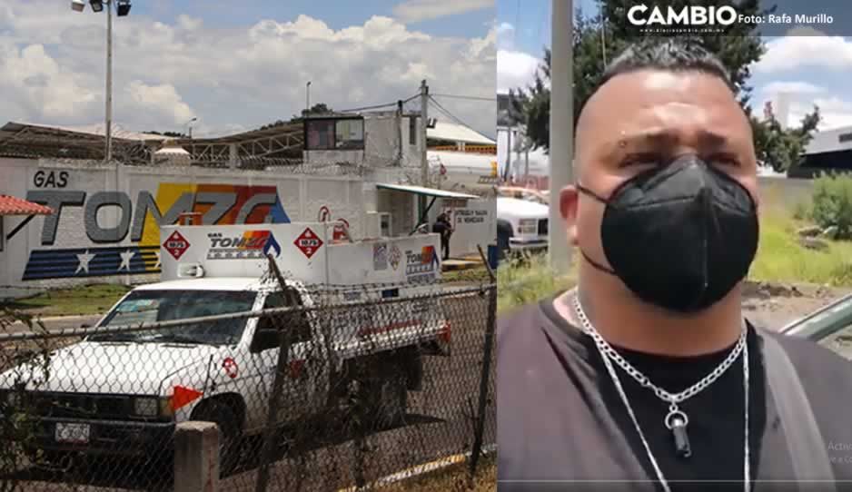 Gaseros de Tomza mantendrán paro por tope de precio hasta el viernes (VIDEO)