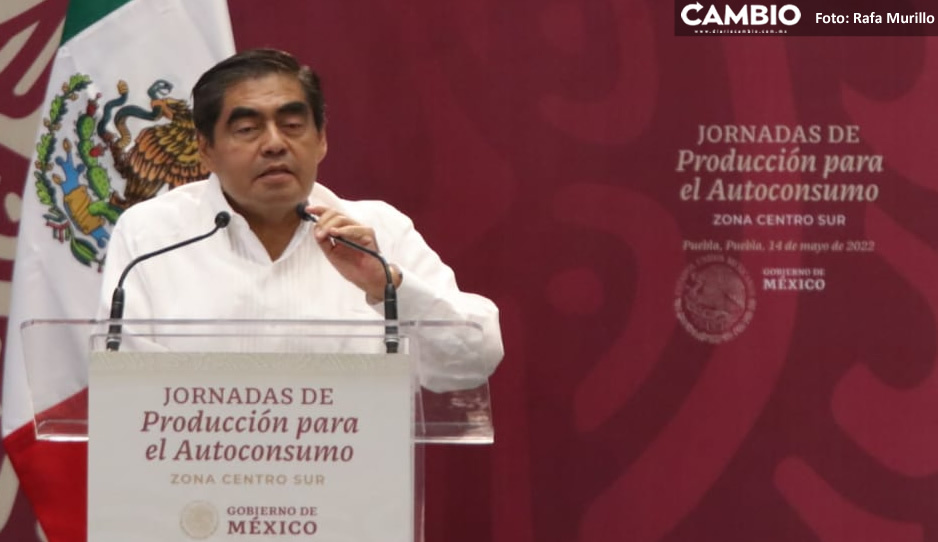 Barbosa revela que Puebla es el estado con mayor producción agrícola; agradece a AMLO apoyo al campo