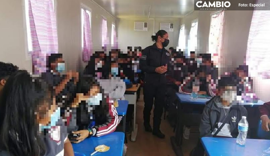 Imparten pláticas para prevenir el acoso y drogadicción en escuelas de Atlixco