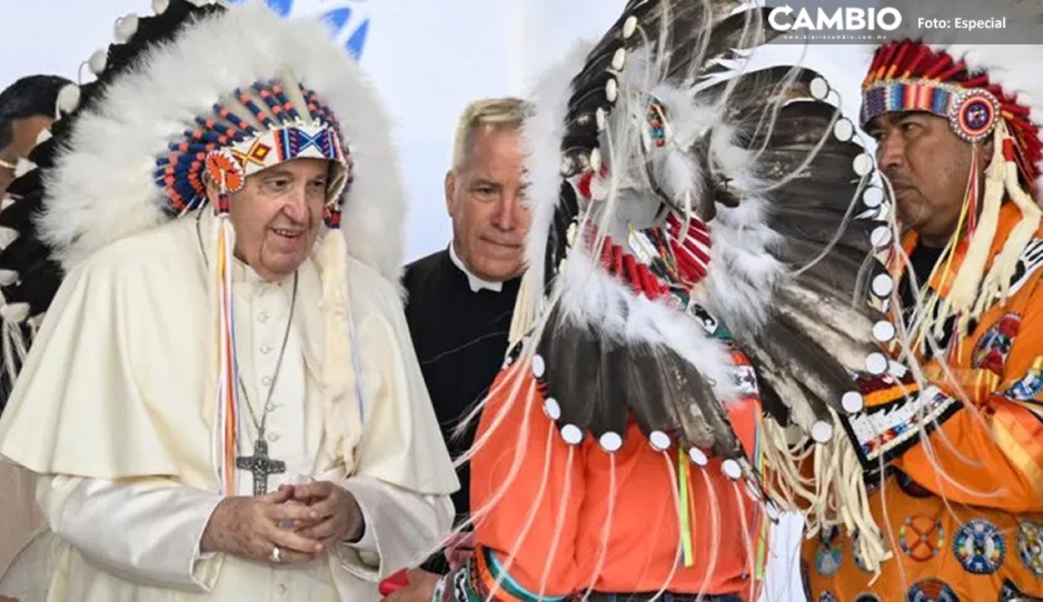 Papa Francisco pide perdón por “genocidio” de indígenas en Canadá y analiza su renuncia