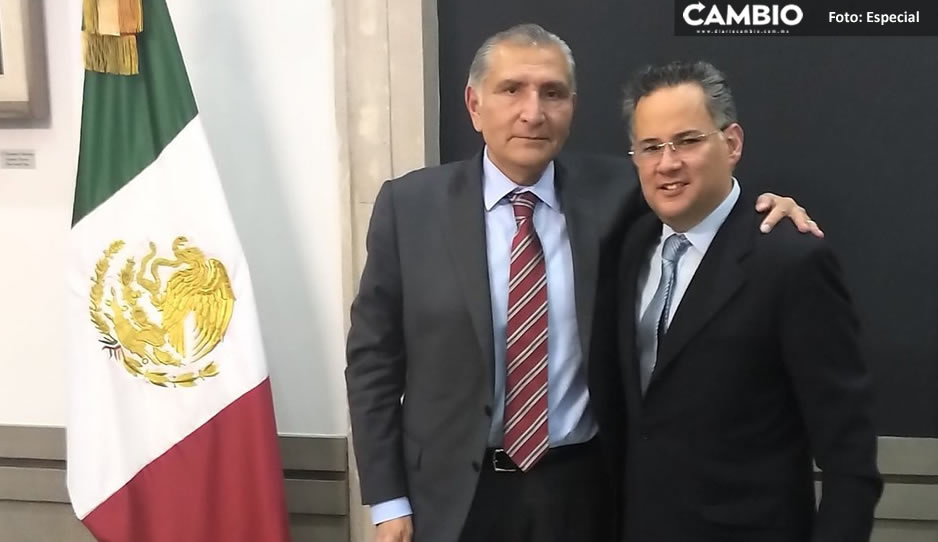 Santiago Nieto se reúne con el Secretario de Gobernación; tras boda fifí en Guatemala