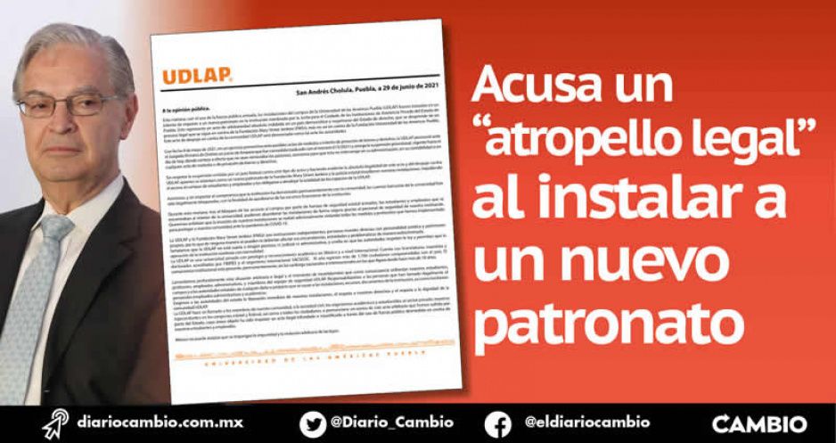 Se quieren apropiar de la universidad, acusa Ernesto Derbez y ataca al gobierno estatal (FOTOS Y VIDEOS)