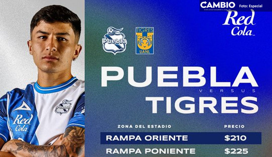 Club Puebla anuncia sus precios vs Tigres, regalará 2 mil boletos para niños   