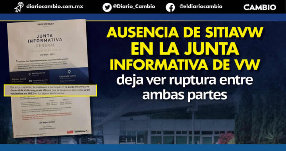 VW regresa a juntas informativas con sus trabajadores, pero ignora al sindicato