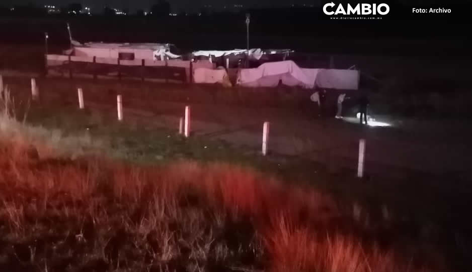 Hallan pareja ejecutada en terrenos de cultivo de Moyotzingo