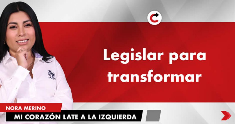 Legislar para transformar