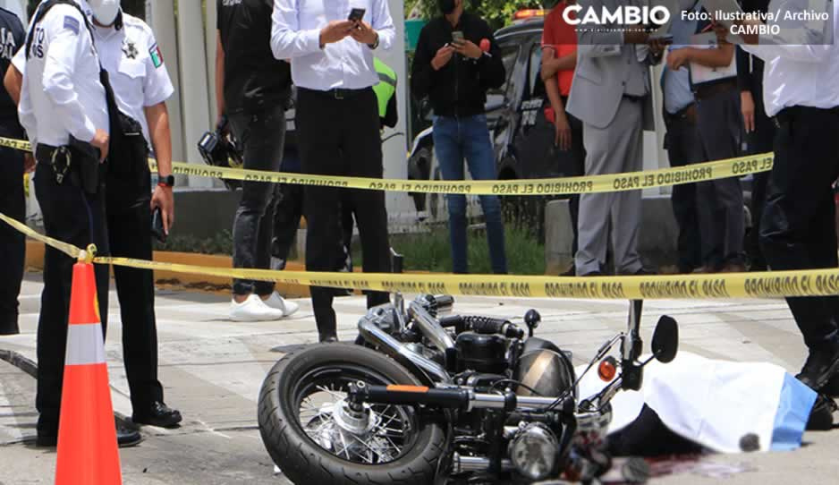 Acribillan a dos motociclistas en menos de 24 horas, en Chietla