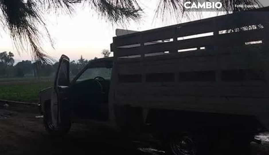 Encañonan a papá y a su hijito de 2 años para robarles su camioneta en Palmar de Bravo